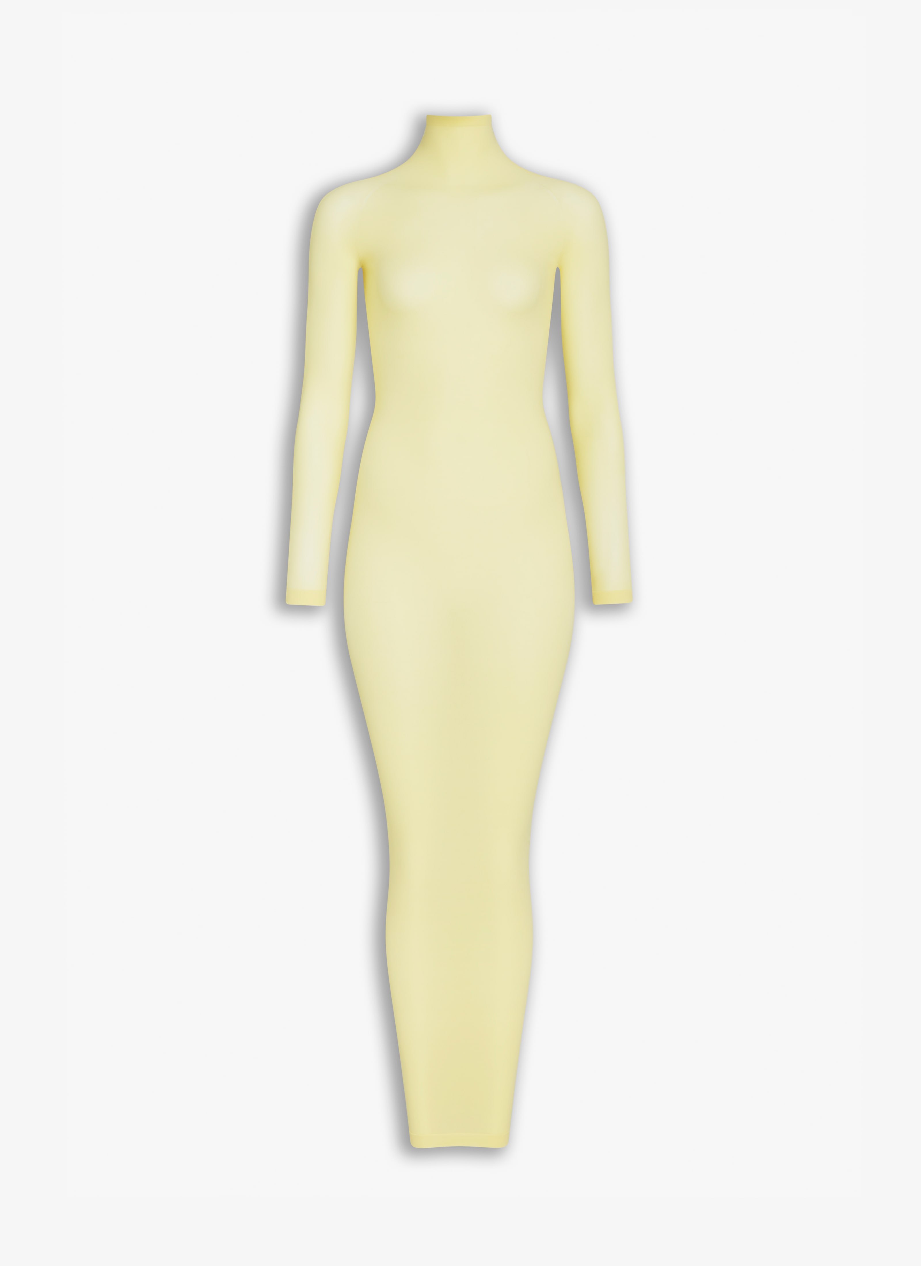 SHEER HIGH NECK DRESS SHEER HIGH NECK DRESS - maison-alaia.com